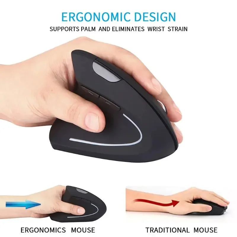 Wireless Left Hand Vertical Mouse