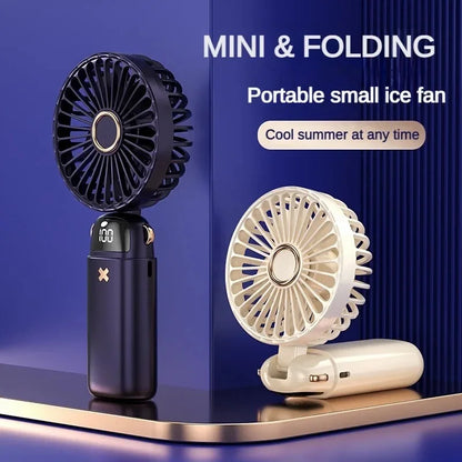 Handheld Mini Fan Foldable