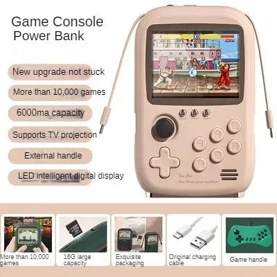 Portable Retro Mini Game Power Bank