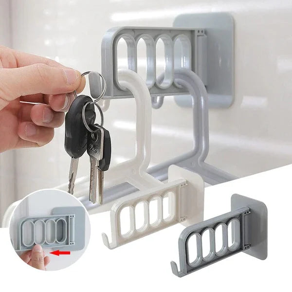 Punch-free folding hooks