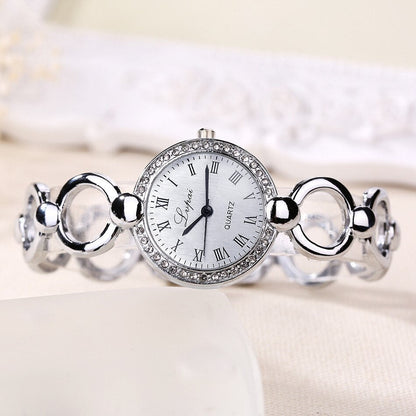 Luxury Silver Watch Bracelet