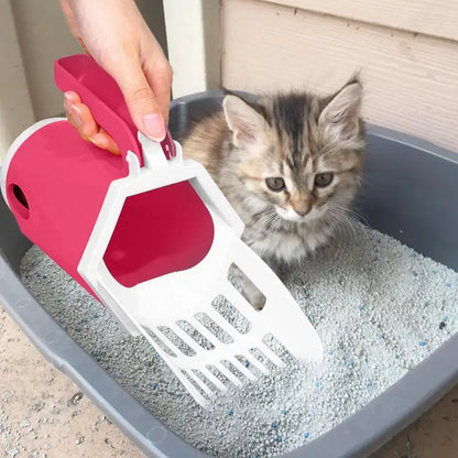 Cleaning Cat Litter Scoop