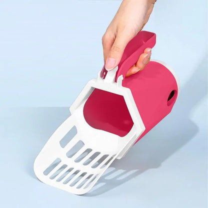 Cleaning Cat Litter Scoop