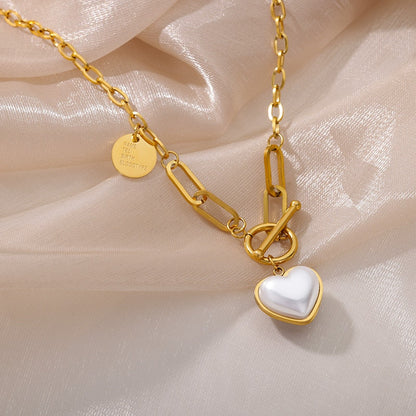 Pearl Heart Pendant