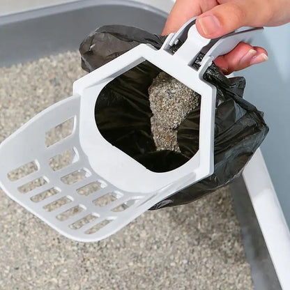 Cleaning Cat Litter Scoop