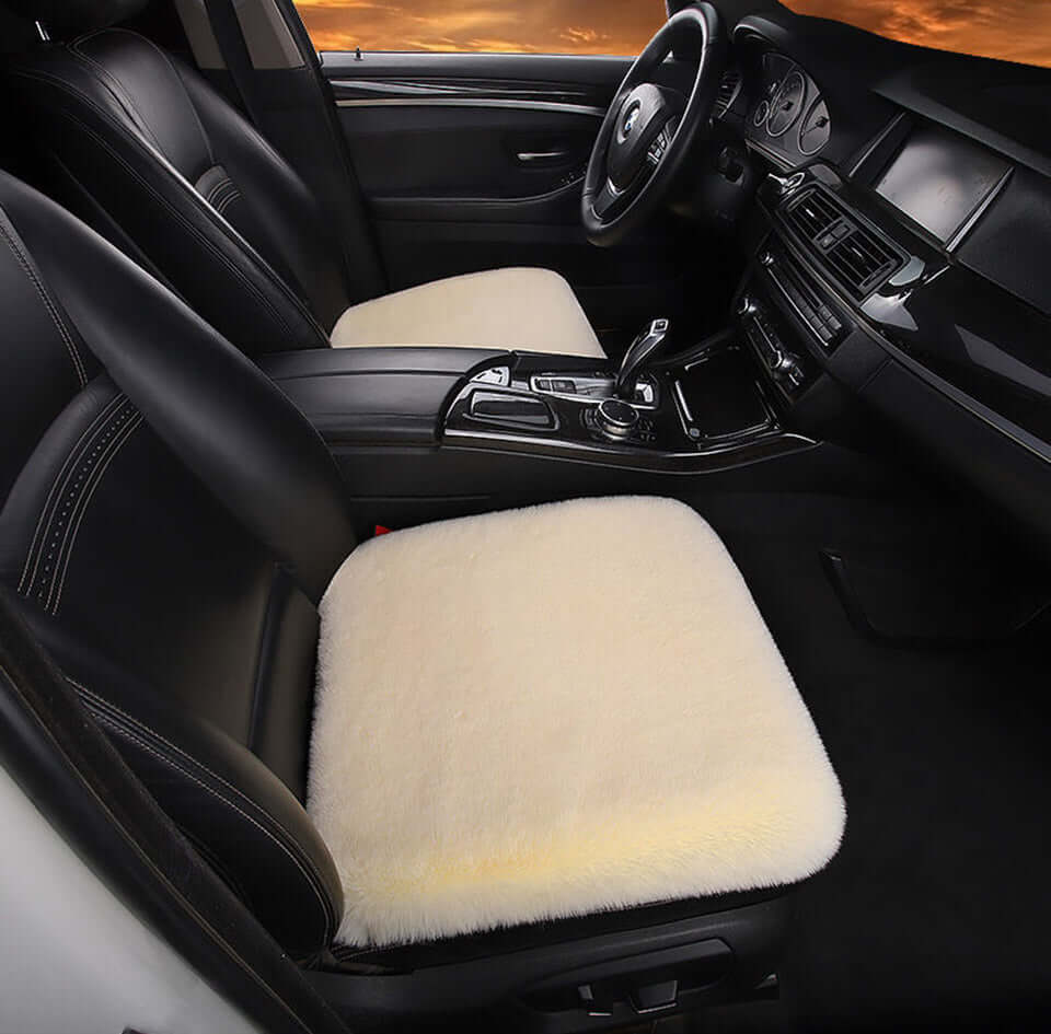 Fur Car Seat Cushion