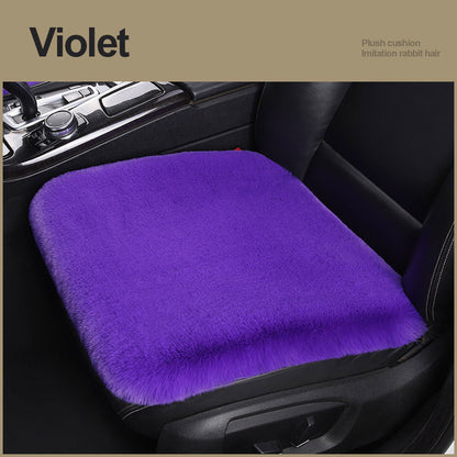 Fur Car Seat Cushion